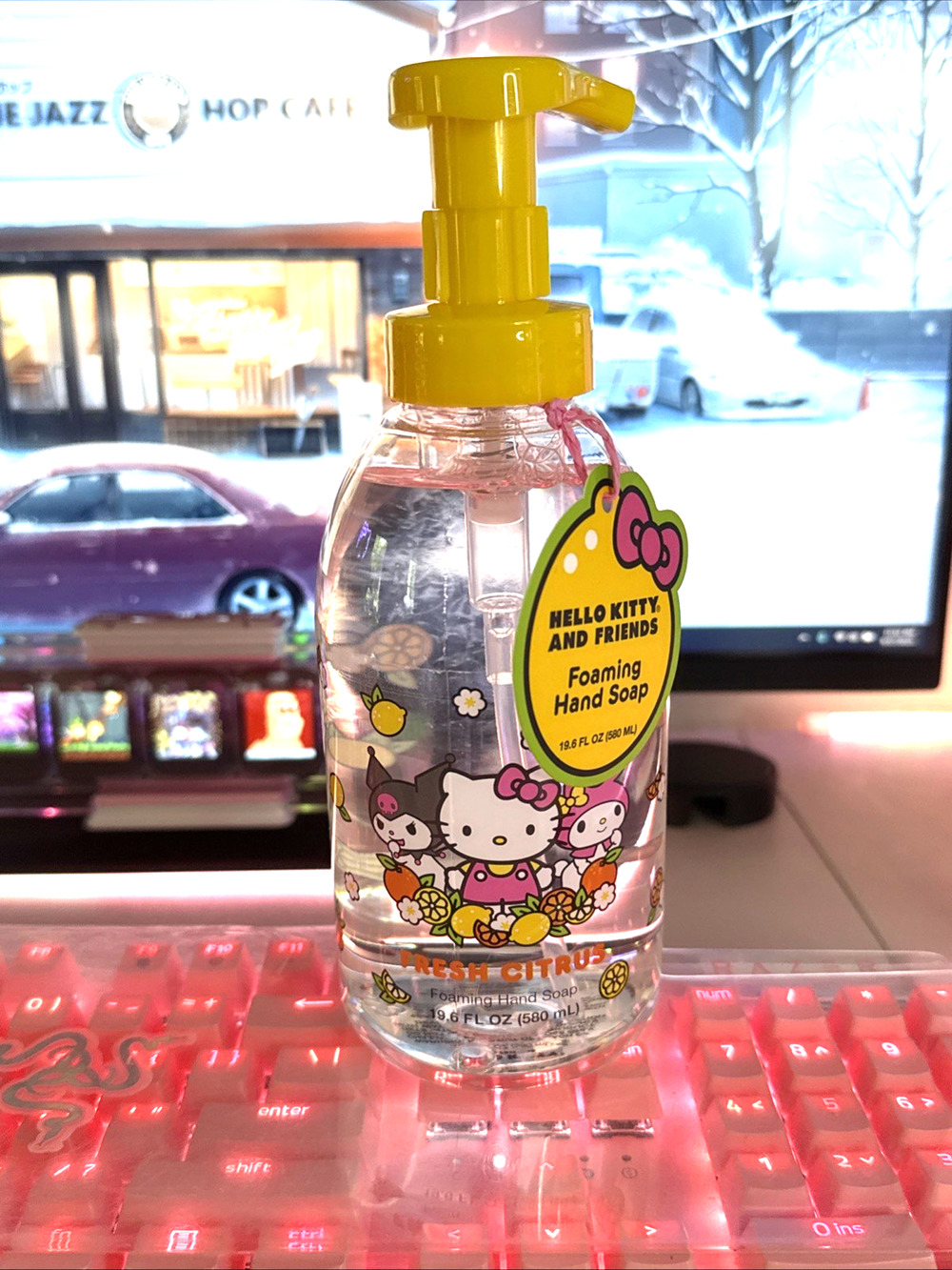 Hello Kitty Hand Soap Foaming Fresh Citrus  Scented 19.6oz 2025 Sanrio